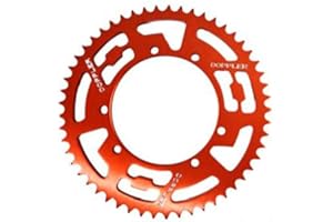 DOPPLER - COURONNE MOTO DOPPLER SHERCO 50 ENDURO/SM (53DTS-PAS 428) D110/ 3X2 FIX ALU ROUGE