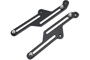 ‎TBEST Tenere 700,Tenere 700 Windsn Adjusters Tenere 700 Accessories and Windshields Pair Motorrad Adjustable Windshield Bracket Black Eloxal Repment for Tenere 700 Xt700Z 2019-2021