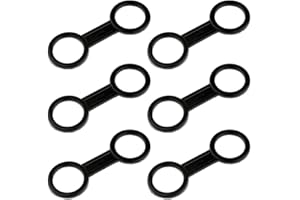 Sharplace 6pcs Double Anneau Support de Tuba de en/sous-Marine en Silicone -