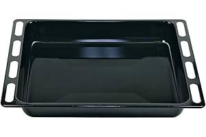 Backblech Kuchenblech Fettpfanne 446x365x56mm emailliert Backofen Herd Indesit Hotpoint C00099622 auch Whirlpool 482000022808 für FB970C C65SP6 K6C11 FD960P FT850 SE651X CI56HW FZ1022 C60DTX