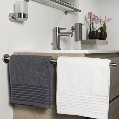 Tiger 3042 Badserie Boston Teleskop-Handtuchhalter, ausziehbar 350-600 mm - 5