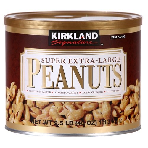 Super Extra-Large Peanuts, Roasted & Salted, 2 Packs (2.26E+3 gram each), Wall Art Plaque, Kitchen Decor, Unframed, Landscape, Mixed Media, Wall Mount, Casual Style