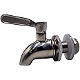Finerfilters Stainless Steel Spigot Tap - Fits British Berkefeld, Berkey and Other Gravity Water Filter Systems, Drinks dispensers, Water Butts