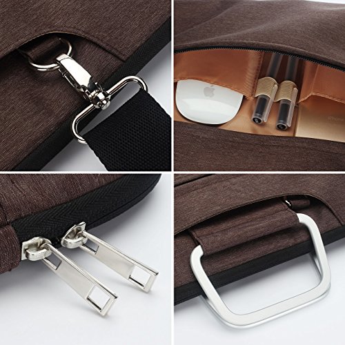 DOMISO Wasserdicht H  lle Carry Tasche Schultertasche f  r 14 zoll Laptops   13 5  Microsoft Surface Book   14  Lenovo Flex 4   6   14  HP 14   14  AS