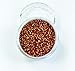 Copper Eye Shadow Loose Glitter Dust Body Face Nail Art Party Shimmer Make-Up 5g Pot + 10 Petite Mixed Colours Swarovski Crystals Free