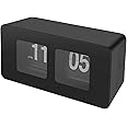 NIZEAMI Automatic Flip Clock Classic Retro Nostalgic Clock Digital Desk Clock Table Flip Page Down Turning Clocks for Bedroom, 23A