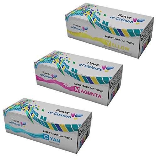 Cyan Magenta Jaune Cartouches de Toner Remplacement pour Canon 718C 718M 718Y 2 800 Pages - i-SENSYS LBP 7660CDN LBP 7680CX LBP 7210CDN LBP 7200CDN LBP 7200 MF 8580CDW MF 8550CDN MF 8540CDN MF 8380CDW MF 8360CDN MF 8350CDN MF 8340CDN MF 8330CDN Cyan Magenta Jaune Cartouches de Toner Remplacement pour Canon 718C 718M 718Y 2 800 Pages - i-SENSYS LBP 7660CDN LBP 7680CX LBP 7210CDN LBP 7200CDN LBP 7200 MF 8580CDW MF 8550CDN MF 8540CDN MF 8380CDW MF 8360CDN MF 8350CDN MF 8340CDN MF 8330CDN