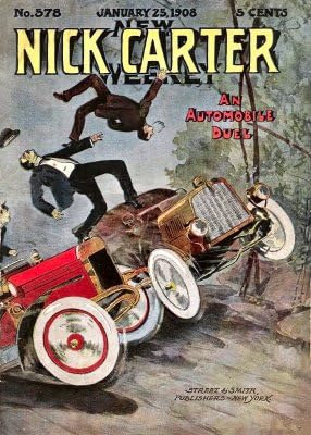 New Nick Carter: An Automobile Duel - Mouse Mat 19 x 25cms