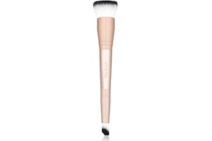 MERODA® Duo Foundation & Concealer Pinsel [2-IN-1] - Foundation & Concealer Brush - Doppelseitiger Make Up Pinsel - Multifunktionaler Schminkpinsel - Verblender Pinsel Make Up - Blending Brush Face