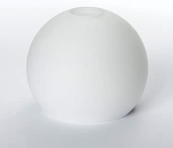 Paralume In Vetro Semi-Sferico Bianco Opaco Per Lampadina G9 - Diametro 80mm, Foro 23mm - Foto 6