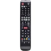 Weko Samsung Uyumlu Blu-ray Ev Sinema Sistemi AH59-02402A Uzun Model TV Kumandası Netflix Tuşlu LCD LED Sistemlerle Uyumlu Mu