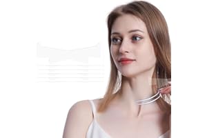 QOMJUFA 5 Piezas de Parches para Levantar el Cuello, Bandas de Levantamiento Instantáneo de Cuello, Levantamiento De Cuello Pegatinas, Cinta De Levantamiento De Cuello, para Mujeres y Niñas