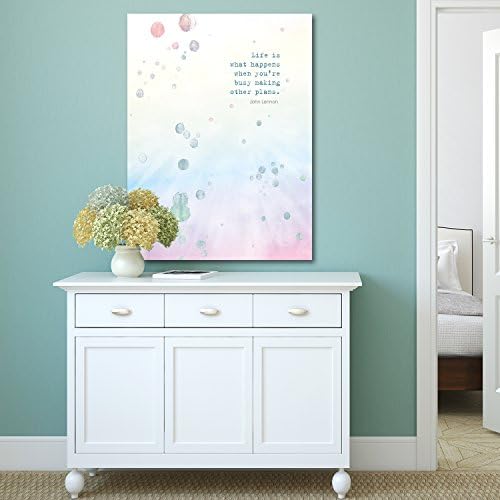 Portfolio Canvas Decor Portfolio Décor Canvas Print Wall Art-Life is What Happens II by IHD Studio Stretched and Wrapped, Ready to Hang-16x20, 16x20