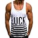 Produktbild Shangqi Herren Sommer Sport Tank Top Muskelshirt für Training Gym Fitness & Bodybuilding