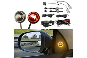 Semine System zur Überwachung des Toten Winkels im Auto BSD Spurwechsel Sicherer Ultraschallsensor Abstandsunterstützung Spurwechsel-Sensor für Toten Winkel