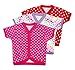 Baby Grow Baby Girls Half Sleeve Summer Vest-Jhabla-(Set Of 3) Multi Color (12-18 months) RS.349.00