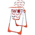 COSATTO Noodle 0+ Highchair - Compact, Height Adjustable, Foldable, Easy Clean, from Birth to 15kg (Mister Fox)