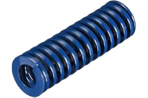 sourcing map Ressort de Compression Moule Estampage Spirale Charge Légère 20x60mm Long Bleu 1Pcs