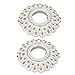 Produktbild Fash Lady 116mm Durchmesser MR16 GU10 Metall Kunststoff Embeded Stil LED Downlight Halter 2ST