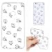 Produktbild Huawei P8 Lite 2017 Hülle, E-Unicorn Handyhülle Huawei P8 Lite 2017 Hülle Transparent mit Muster Emoji Panda Silikon Durchsichtig Tasche Ultra Slim Dünn TPU Bumper Schutzhülle Stoßfest Hochwertigem Zubehör Set Etui Schale Back Case Cover Rückseite