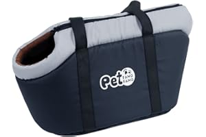 ITODA Borsa da trasporto per cani, piccola borsa a tracolla per animali domestici, calda, portatile, pieghevole, traspirante, per cuccioli, gatti, per viaggi