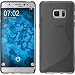 Produktbild PhoneNatic Case für Samsung Galaxy Note FE Hülle Silikon grau S-Style Case