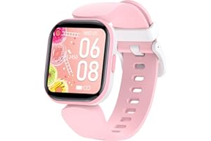 Exrp Kids Smart Watch for Girls Boys,Fitness Tracker with Heart Rate Sleep Monitor,19 Sport Modes Activity Tracker with Pedometer Steps Calories Counter,Waterproof Alarm Clock Kids Gift (Pink), USB3.7 out of 5 stars 106AED 78.40