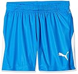 kurze hose gr 128 Relaxed Fit Puma Kinder Liga Shorts, Electric Blue Lemonade/White, 128