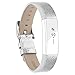 Produktbild Für Fitbit Alta Armband and Alta HR Armband, Echt Leder Uhrenarmband Lederarmband Erstatzband Sport Armband für Fitbit Alta und Alta HR Unisex Fitness Armband