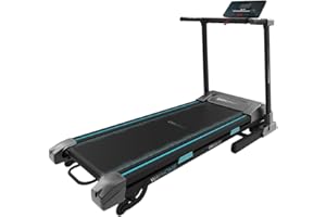 Cecotec Cinta de Correr Plegable DrumFit WayHome 1600 Runner Sprint. 1900 W, 1-16 Km/h, 12 Programas, Sistema de Amortiguación, Panel LCD, Superficie de Carrera de 130x40cm, Inclinación Motorizada