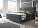 Produktbild Boxspringbett "MIAMI" Polsterbett Boxspringbetten Betten, 7 -Zonen Taschenfederkern 180x200 cm Anthrazit inkl. Topper H3