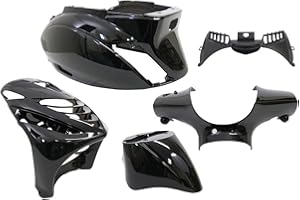 EDGE Kit de revêtement Piaggio Zip 2 SP LC 5 pièces Noir métallique
