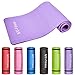 Produktbild S/O® Yogamatte 6 Farben Yogamatten 190 x 60x 1,5cm Yoga Joga Matten Gymnastikmatte schadstoffgeprüft Pilatismatte Pilatis Matte Fittnessmatte Jogamatte, Farbe:Lila