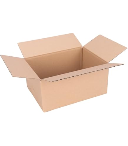 verpacking Vouwdozen 295 x 195 x 190 mm, bruin (buitenmaat 300 x 200 x