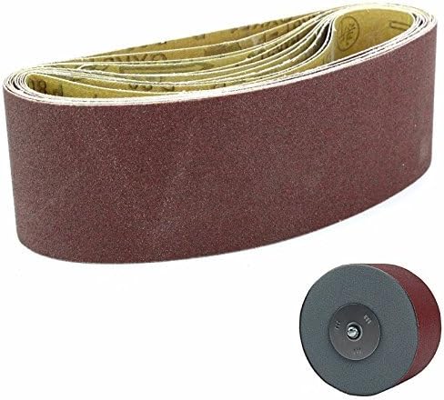 10 x 120G Sanding Belts for Black & Decker 130mm/135mm Drum Sander
