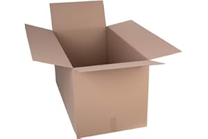 smiley pack 1 sztuka kartonów składanych, 1200 x 600 x 600 mm, kolor brązowy, karton wysyłkowy, 120 x 60 x 60 cm, z tektury falistej, 1 tektura falista, 1 karton falisty