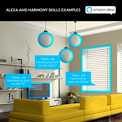 Logitech Harmony Hub (funktioniert mit Amazon Alexa) schwarz