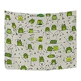 Funny rana patrón tipo Funny Estilo poliéster decoración del hogar tapices tapices de pared...