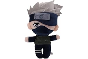LGQHCE Peluche Naruto Hatake Kakashi Plush Figure Juguetes de Peluche Naruto Muñeco de Peluche Animal de Dibujos Figura de Peluche Niños Juguetes Regalo De Cumpleaños para Niños 24cm