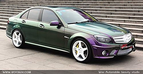 Eyes4u Chameleon MATTE Green-purple Vinyl Wrap Sticker Air Realease Bubble Free anti-wrinkle 788" x 60", 65FT x 5FT