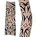Produktbild HLHN 1 Pcs Herren Damen Neu Temporary Gefälschte-Slip Tattoo Ärmel Strümpfe Tätowierung Anziehen Sunscreen Armmanschette (Mehrfarbig F)