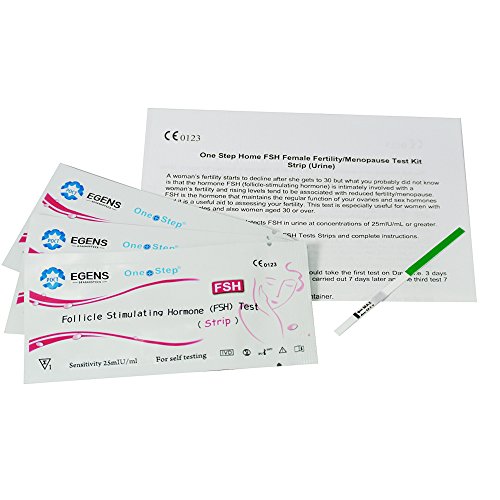 Pruebas de Fertilidad/Menopausia Femenina Formato Tira (3 Tiras)