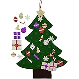 3ft felt resplandecer árbol de Navidad