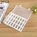Produktbild Warmhome Geschenk Geben Kunststoff Removable Grid 24 Slots Box Organizer Vorratsbehälter für Schmuck Ohrring 5 STÜCKE Zuhause
