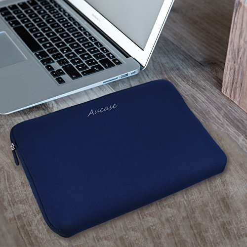 Aucase 15 6 Zoll Laptop H  lle  Laptoptasche  Notebooktasche  Ultrad  nne  St  rkste Neopren Wasserfeste Schutzh  lle f  r Laptops   Ultrabooks in Vie