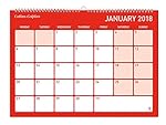Collins A4 Colplan 2017-2018 Academic Mid-Year Monthly Memo Calendar