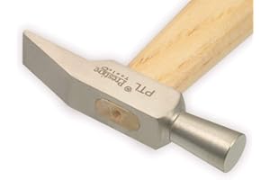 Martillo de relojeros de estilo suizo, para hacer joyas, mini martillo ligero en miniatura para bricolaje, modelo de pasatiempo, manualidades, ideas de regalo, 50 mm PTL®