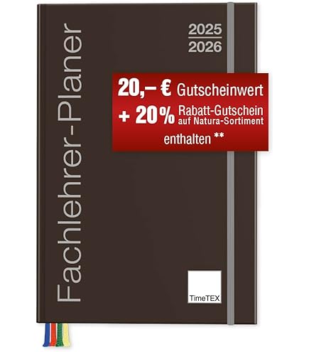 TimeTex Lehrerkalender Universal Schulplaner, Jahr 2025/2026, Für Alle