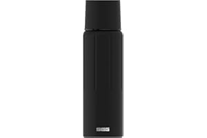 SIGG - Botella isotérmica - Botella térmica Gemstone IBT - Con vaso - A prueba de fugas - Ligera como una pluma - Sin BPA - Acero inoxidable 18/8 - 0.5L / 0.75L / 1.1L