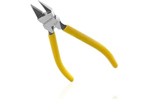 BOOSDEN Tronchesine Piccole 15 cm, Tronchesi a Molla con Taglio a Raso, Pinze Precisione per Ferro, Bigiotteria, Modellismo, Fiori Artificiali e Elettronica